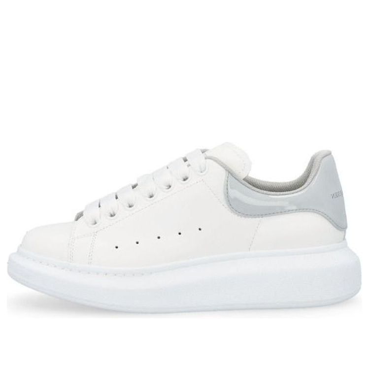 (WMNS) Alexander McQueen Larry Oversize Sneakers &amp;#39;White Grey&amp;#39; 697101WIBND9766 #