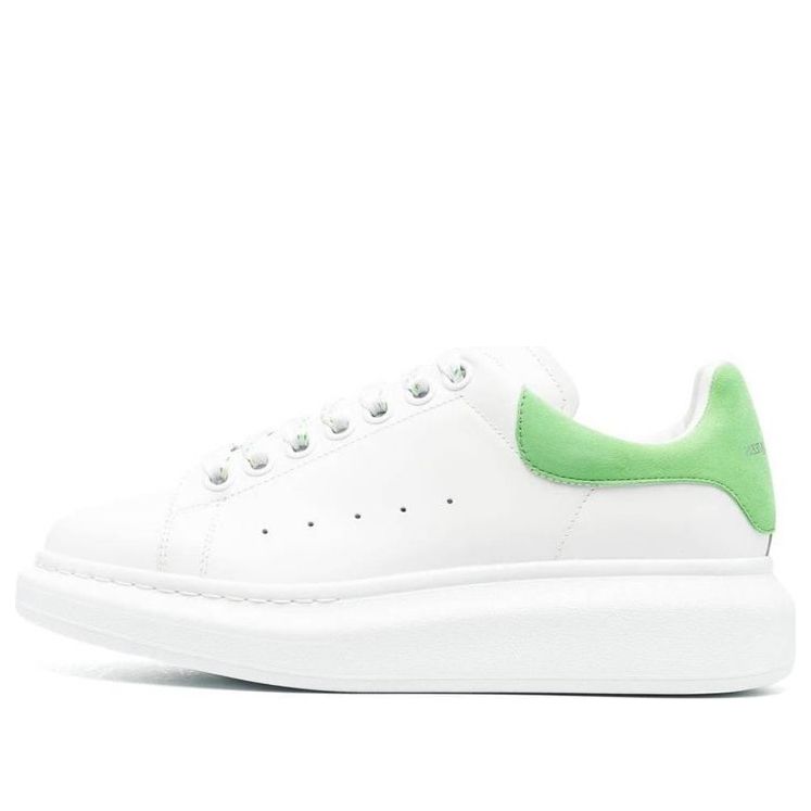 (WMNS) Alexander McQueen Oversized Shoes &amp;#39;White Acid Green&amp;#39; 718139WHGP78964 #