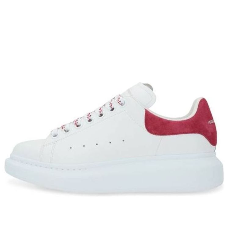 (WMNS) Alexander McQueen Oversized Sneakers &amp;#39;White Cherry&amp;#39; 718139WIBN28821 #