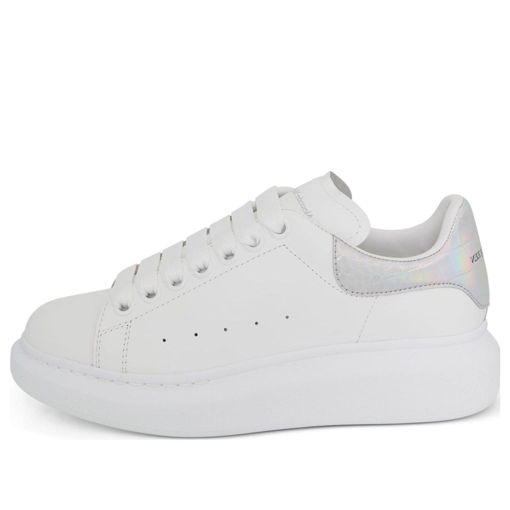 (WMNS) Alexander McQueen Oversized Sneaker &amp;#39;Silver&amp;#39; 553770WIB9V9637 #