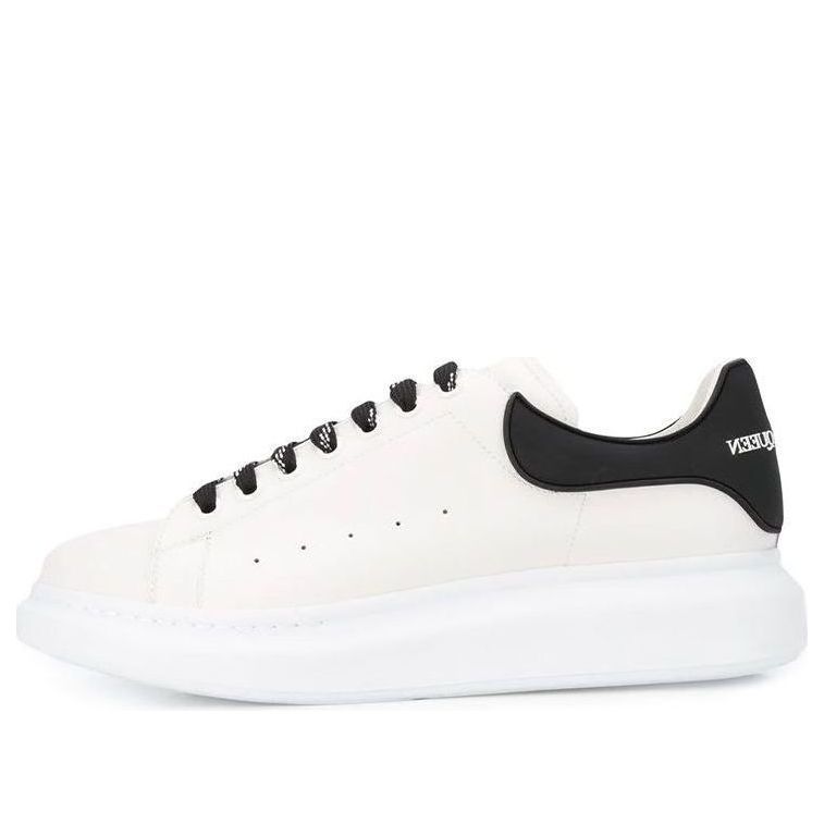 Alexander McQueen Oversized Sneaker &amp;#39;White Black&amp;#39; 625156WHXMT9034 #