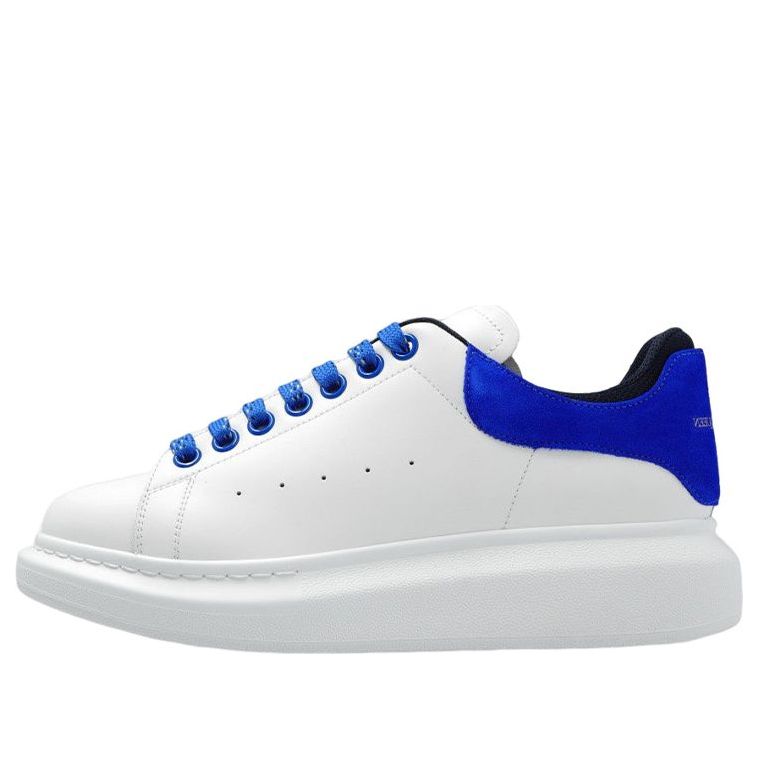(WMNS) Alexander McQueen Oversized Sneakers &amp;#39;White Blue&amp;#39; 697103WICYA8823 #