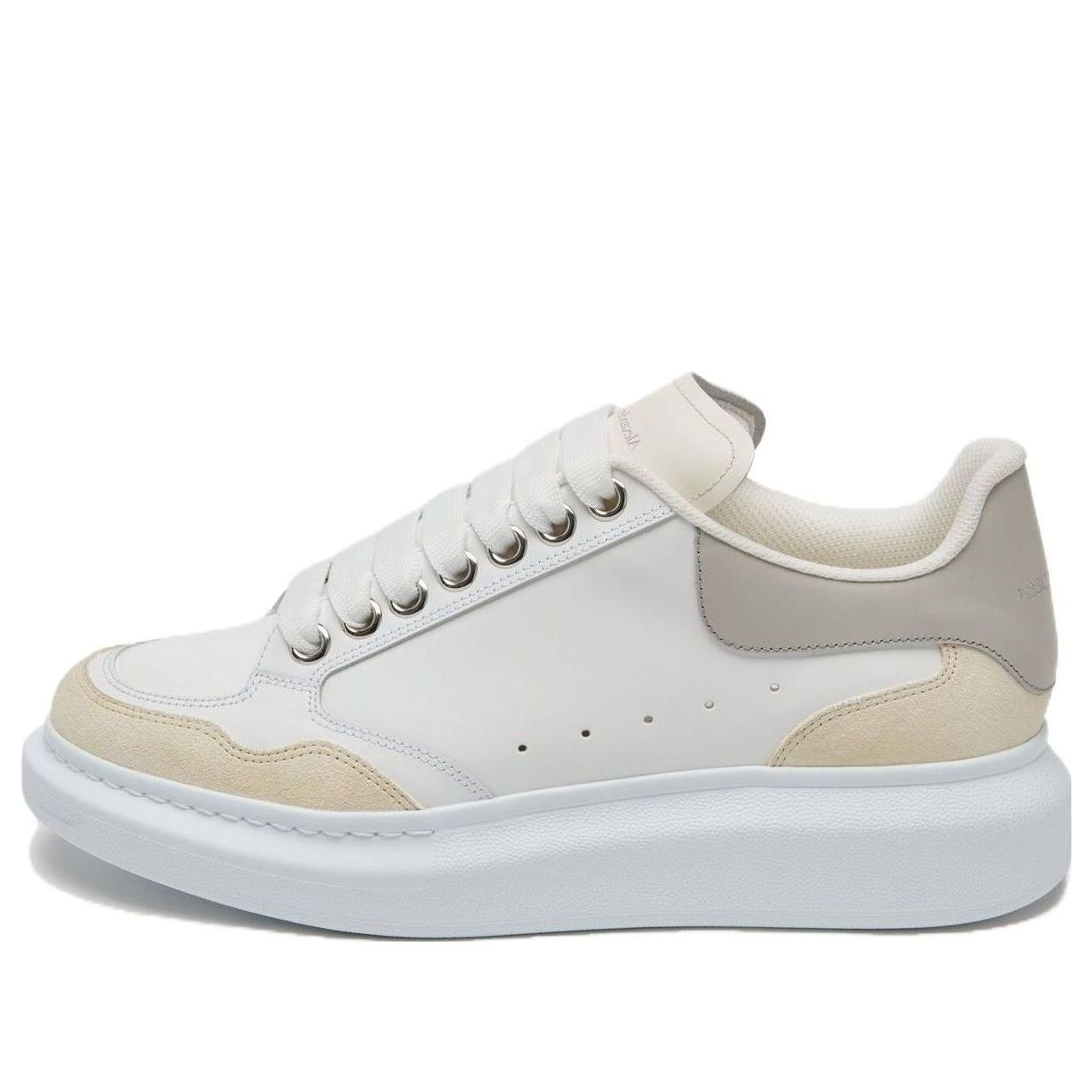 (WMNS) Alexander McQueen Oversized Sneakers &amp;#39;White Vanilla Cement&amp;#39; 758982WIA5V7788 #