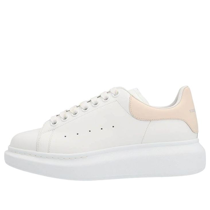 (WMNS) Alexander McQueen Oversized Shoes &amp;#39;White Vanilla&amp;#39; 718139WHGP59593 #