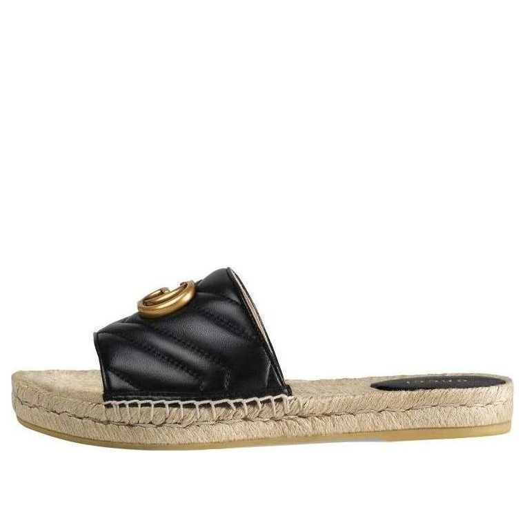 (WMNS) Gucci G Shoe &amp;#39;Black Gold&amp;#39; 573028-BKO00-1000 #.