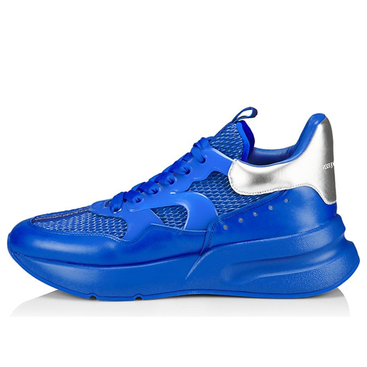Alexander McQueen Oversized Runner &amp;#39;Ultramarine Silver&amp;#39; 604281WHRHJ4436 #