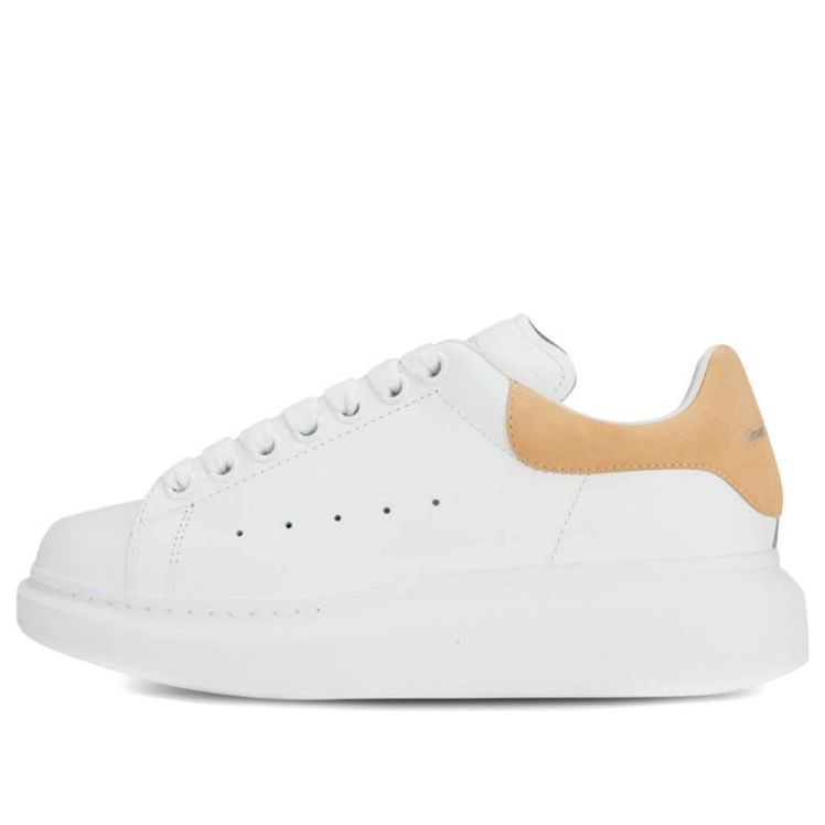 (WMNS) Alexander McQueen Oversized Sneaker &amp;#39;White Beige&amp;#39;718233WICG68959 #