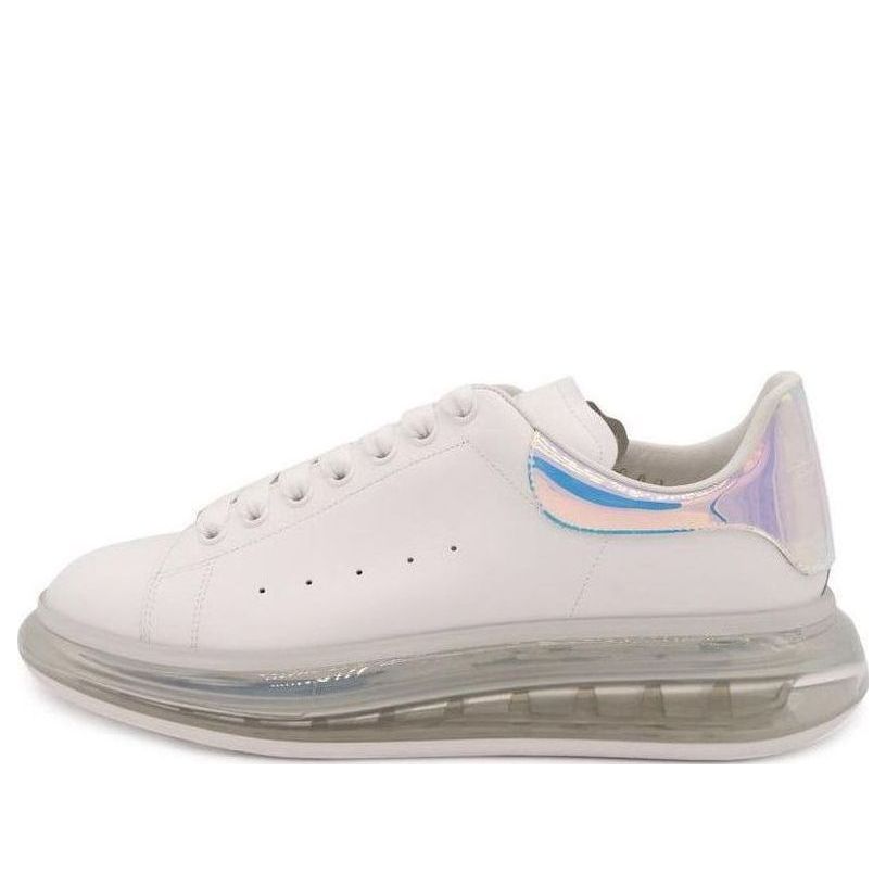 Alexander McQueen Oversized Sneaker &amp;#39;White Shock Pink&amp;#39; 610812WHXM89035 #
