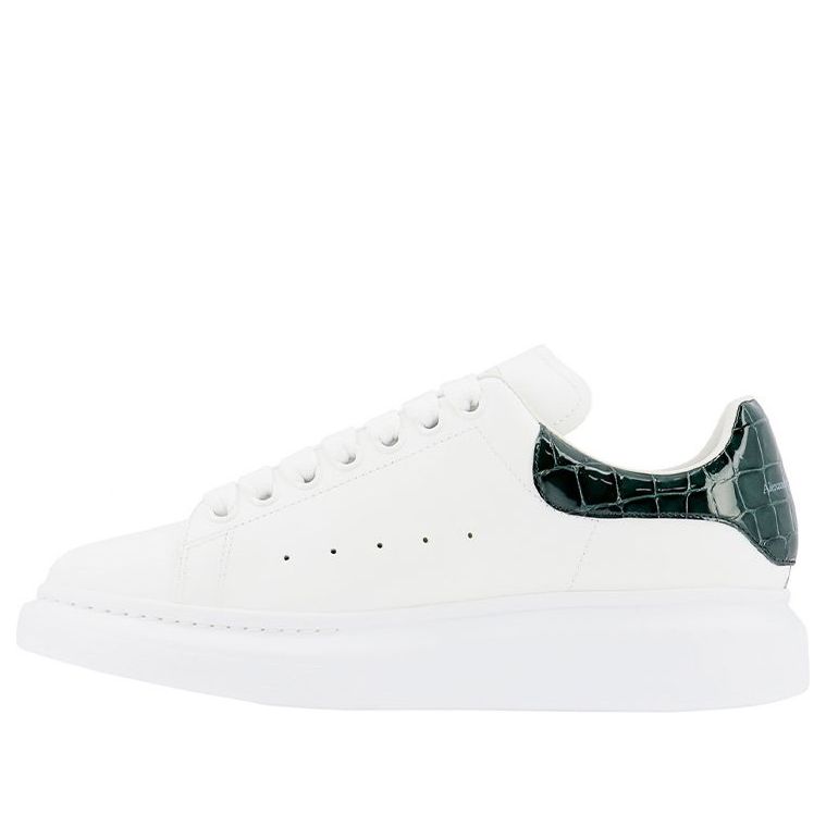 (WMNS) Alexander McQueen Oversized Sneaker &amp;#39;White Green&amp;#39; 553770WHXMY9448 #