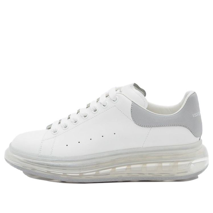 Alexander McQueen Oversized Sneaker &amp;#39;Grey Clear Sole&amp;#39; 610812WHYBH9058 #