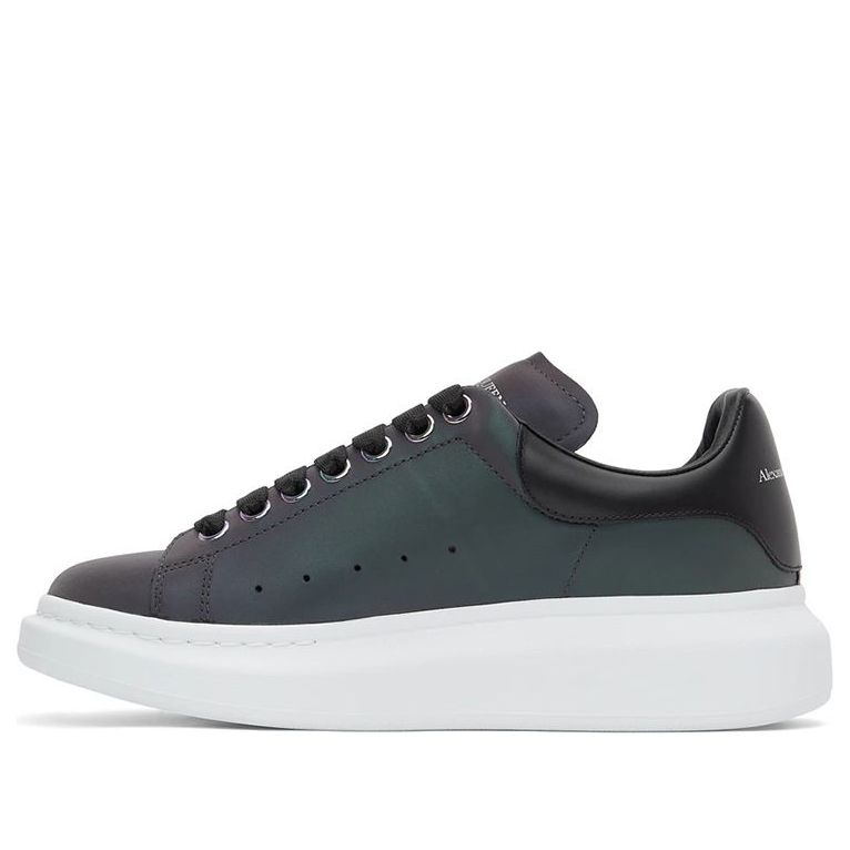 Alexander McQueen Oversized Sneakers &amp;#39;Green Purple White&amp;#39; 645870W4NR13052 #