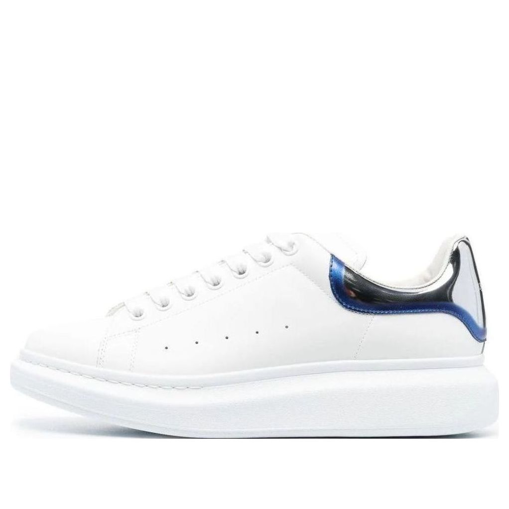 Alexander McQueen Oversized Sneakers &amp;#39;White Black Blue&amp;#39; 750335WIDJN8711 #