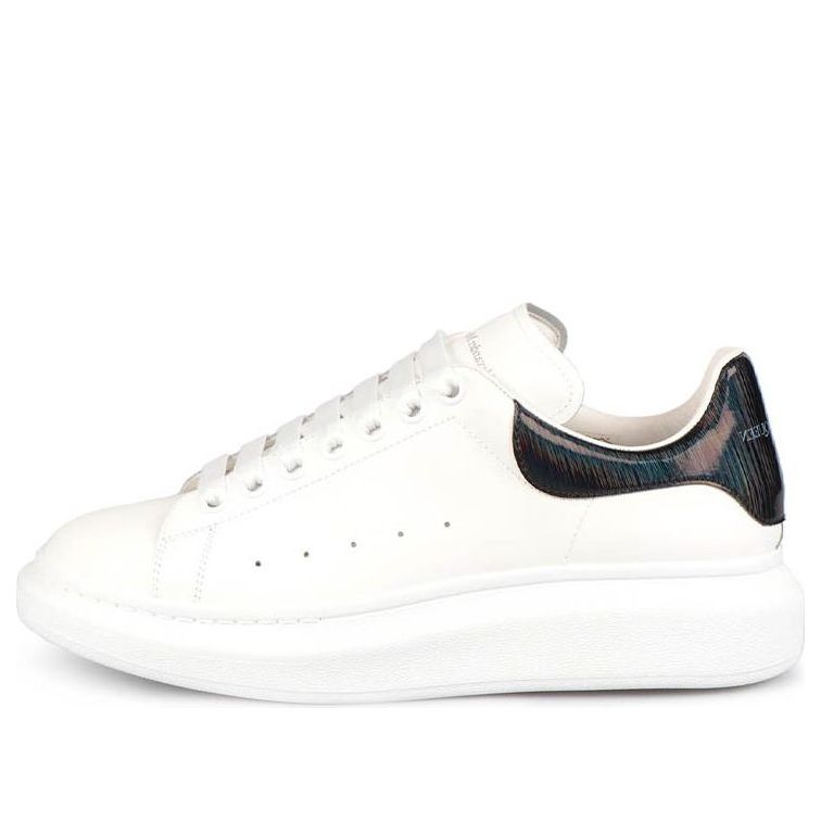 Alexander McQueen Oversized Sneaker &amp;#39;White Iridescent&amp;#39; 553680WIA4N9061 #