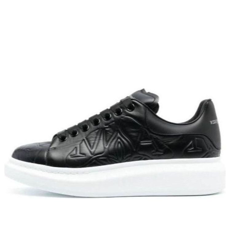 Alexander McQueen Oversized Sneaker &amp;#39;Black White&amp;#39; 735767WID711000 #