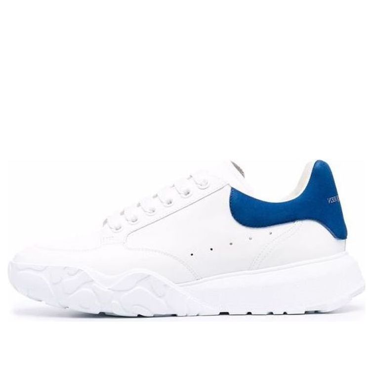 Alexander McQueen Oversized Court Trainer &amp;#39;White Blue&amp;#39; 634619WIA9A9086  #