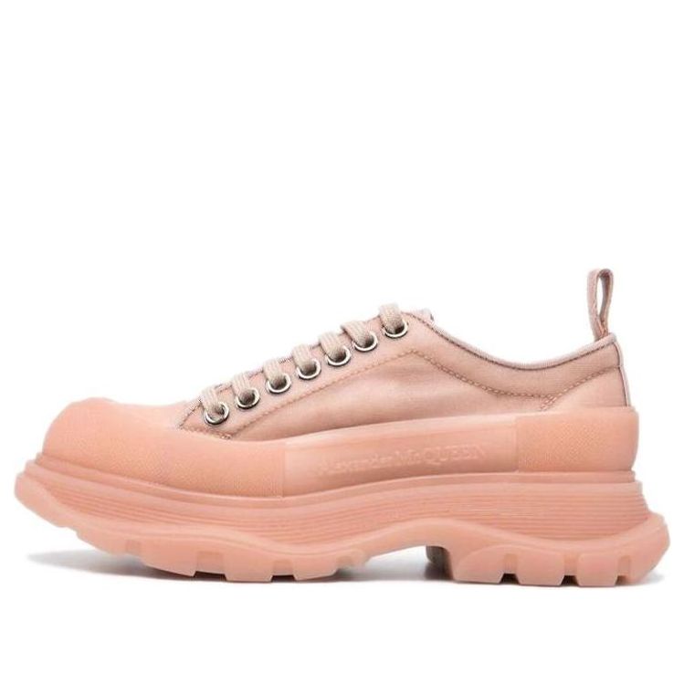 (WMNS) Alexander McQueen Tread Slick Lace Up Polyamide Sneakers &amp;#39;Pink&amp;#39; 658080W4Q316833 #