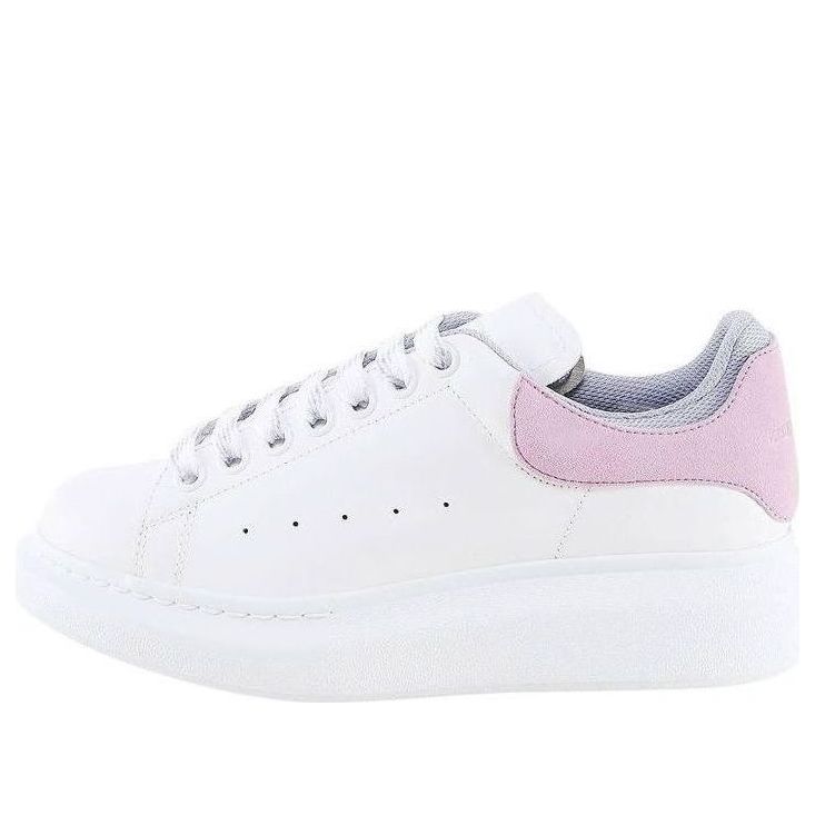 (WMNS) Alexander McQueen Oversized Low-Top Sneakers &amp;#39;White Pink Purple&amp;#39; 697103WIBNH9859 #