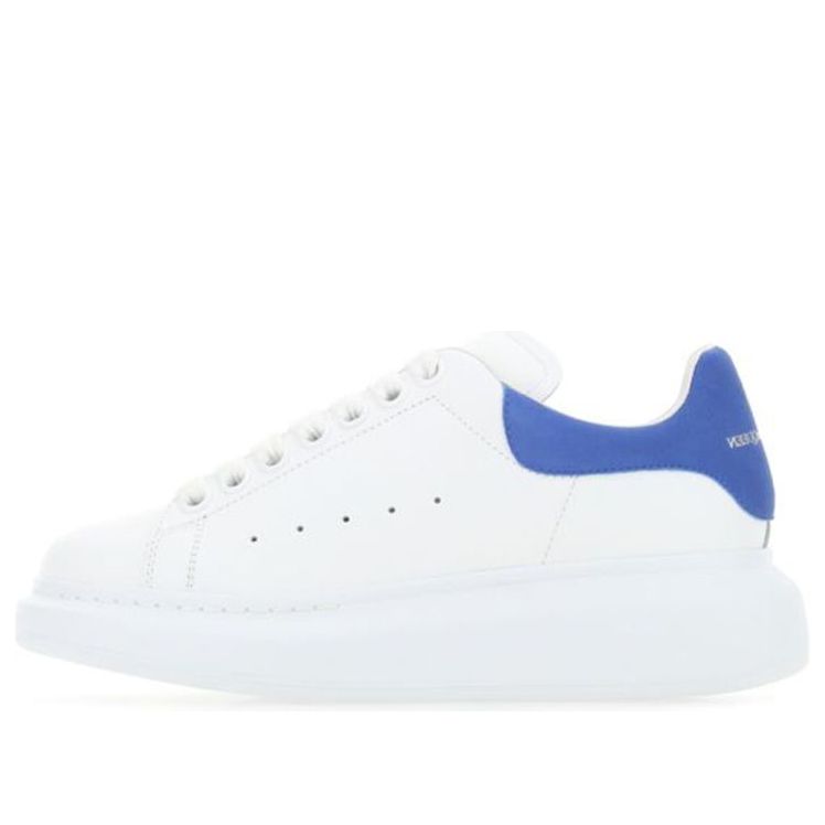 (WMNS) Alexander McQueen Oversized Sneaker &amp;#39;White Electric Blue&amp;#39; 553770WHGP79255 #