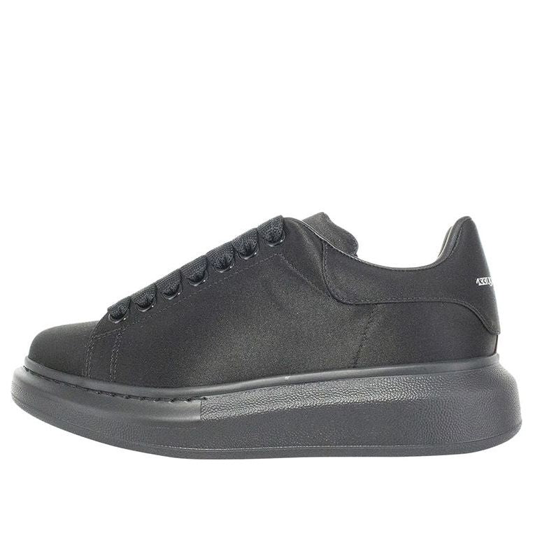 (WMNS) Alexander McQueen Oversized Sneaker &amp;#39;Triple Black&amp;#39; 685667W4ACZ1000 #