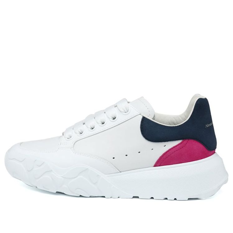 (WMNS) Alexander McQueen Court Trainer &amp;#39;Navy Pink&amp;#39; 633915WHZ9B9717 #