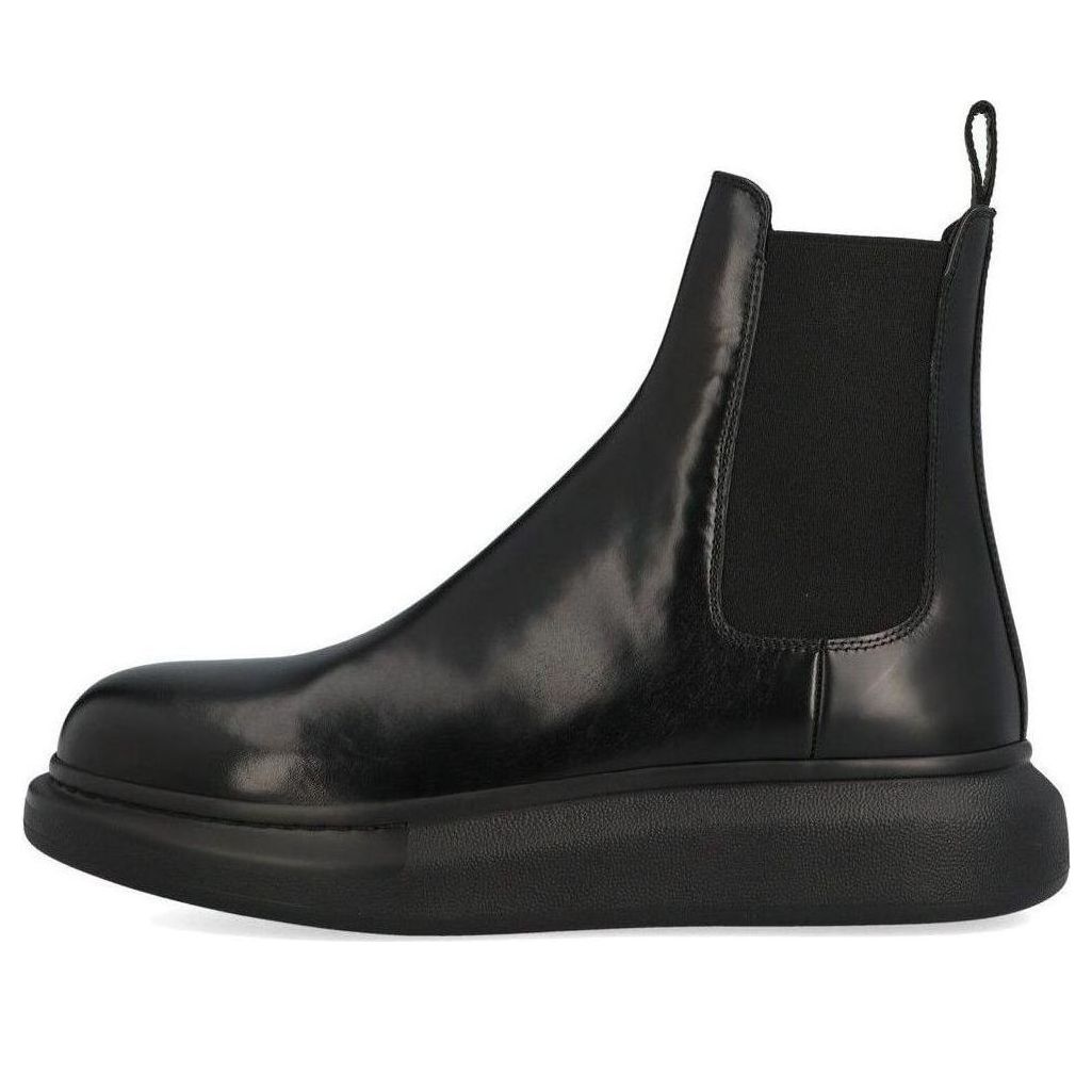Alexander McQueen Hybrid Chelsea Boot &amp;#39;Black&amp;#39; 586198WHX521000 #