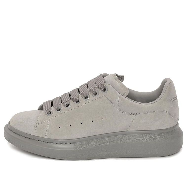 Alexander McQueen Oversized Sneaker &amp;#39;Grey Suede&amp;#39; 553680WHV671716 #