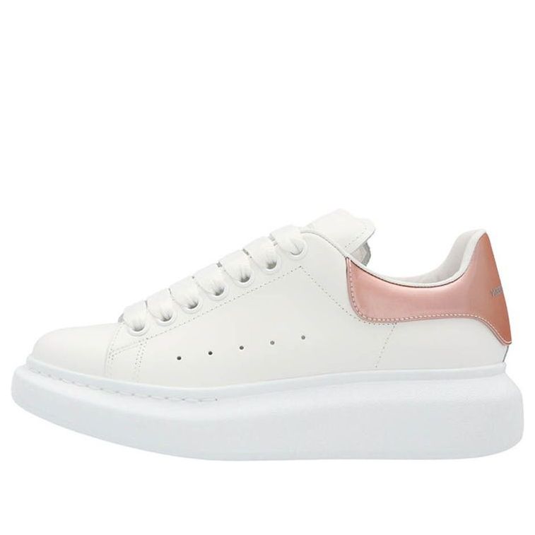 (WMNS) Alexander McQueen Oversize Sole Sneakers &amp;#39;White Pink&amp;#39; 676702WIBNB9042 #
