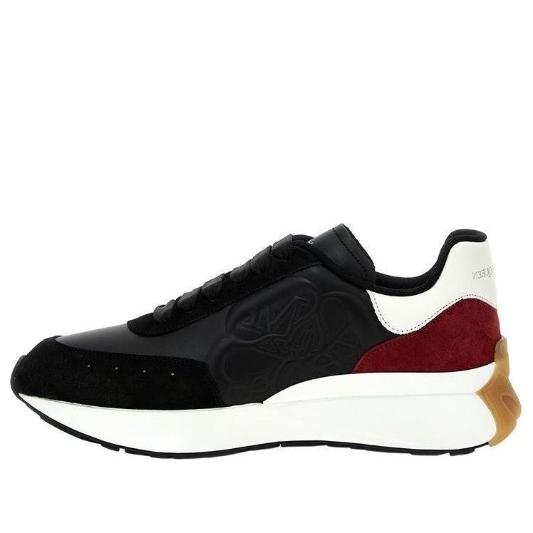 Alexander McQueen Sprint Runner &amp;#39;Black Red White&amp;#39; 688548WIDN41697 #