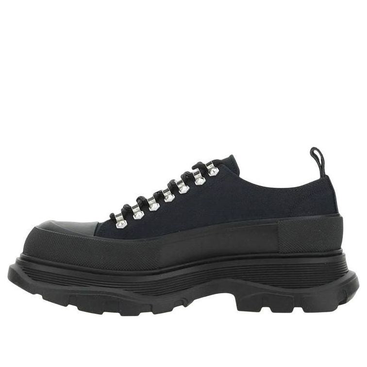 Alexander McQueen Tread Slick Sneakers &amp;#39;Black&amp;#39; 735817W4MV11081 #