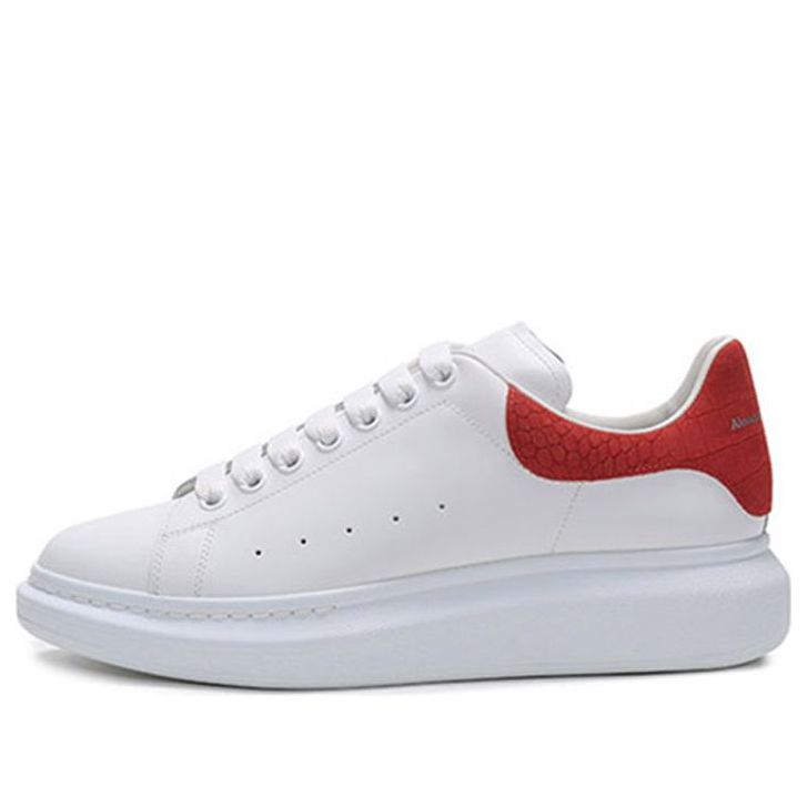 Alexander McQueen Oversized Sneakers &amp;#39;Red&amp;#39; 625162WHZ4K9294 #