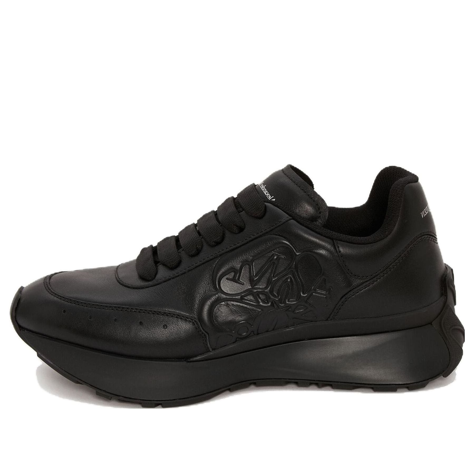 Alexander McQueen Sprint Runner &amp;#39;Black&amp;#39; 688548WIC941000 #