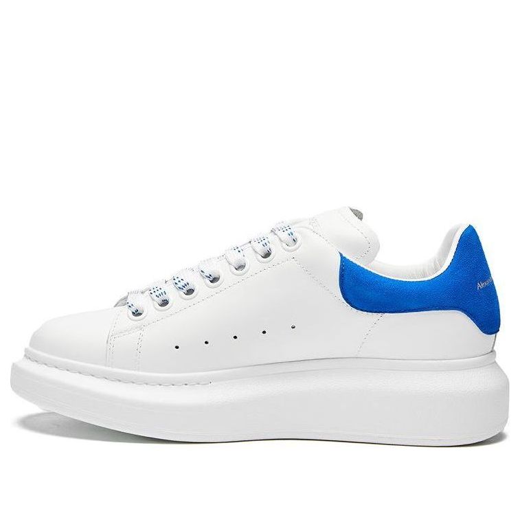 (WMNS) Alexander McQueen Oversized Shoes &amp;#39;White Royal Blue&amp;#39; 719412WHGP78981 #