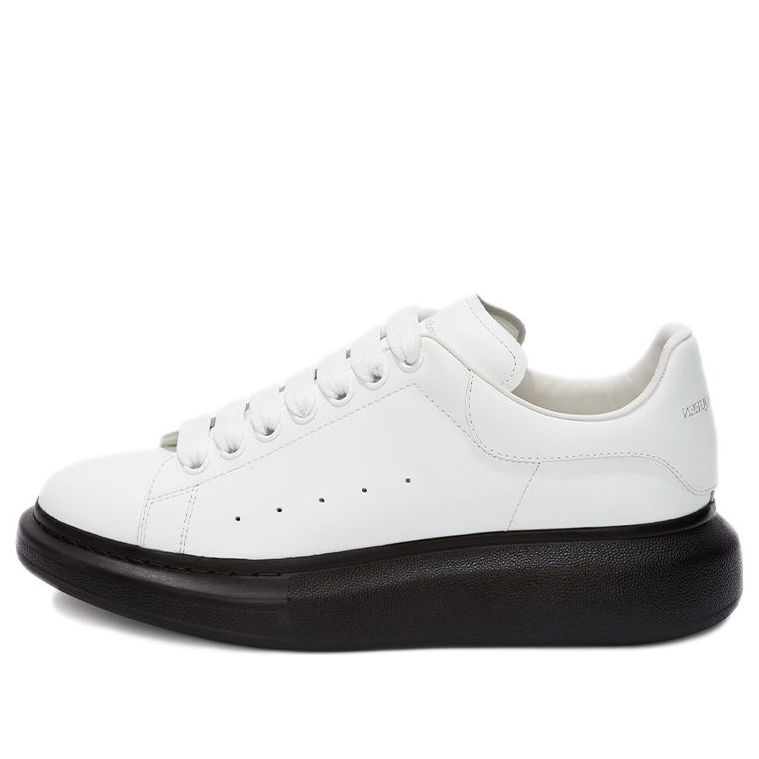 Alexander McQueen Oversized Sneaker &amp;#39;White Black Sole&amp;#39; 553680WHTQ49061 #