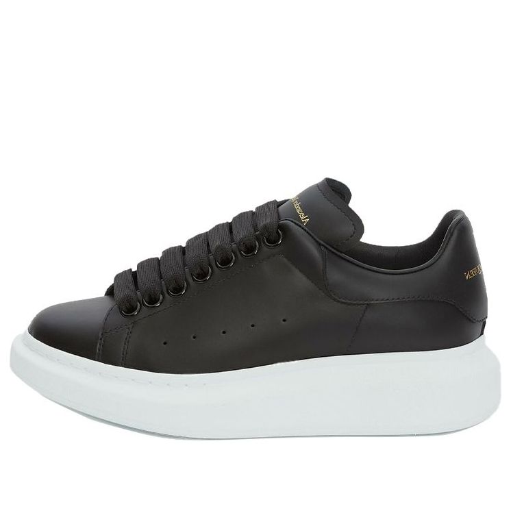 (WMNS) Alexander McQueen Oversized Sneaker &amp;#39;Black&amp;#39; 553770WHGP01000 #