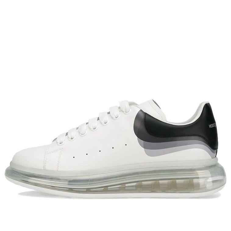 Alexander McQueen Oversized Sneaker &amp;#39;3-D - White Black&amp;#39; 604233WHX999061 #