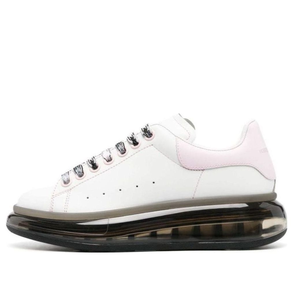 (WMNS) Alexander McQueen Larry Oversized Sneaker &amp;#39;Clear Sole White Black&amp;#39; 718255WIE818845 #
