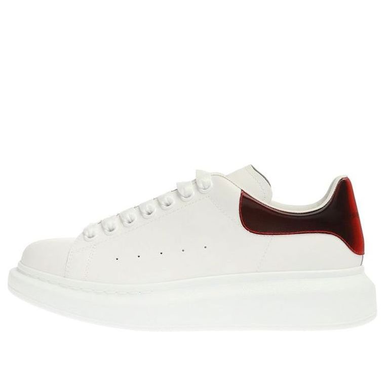 (WMNS) Alexander McQueen Oversized Sneaker &amp;#39;White Lust Red&amp;#39; 553770WHXMW9676 #
