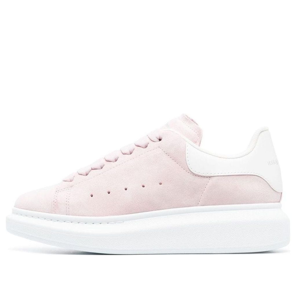 (WMNS) Alexander McQueen Suede Oversized Sneaker &amp;#39;Light Pink&amp;#39; 650792WIA5E5738 #
