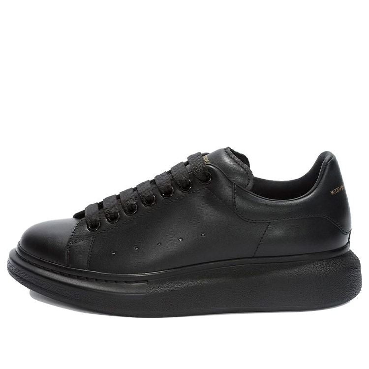 Alexander McQueen Oversized Sneaker &amp;#39;Pure Black&amp;#39; 553761WHGP01000 #