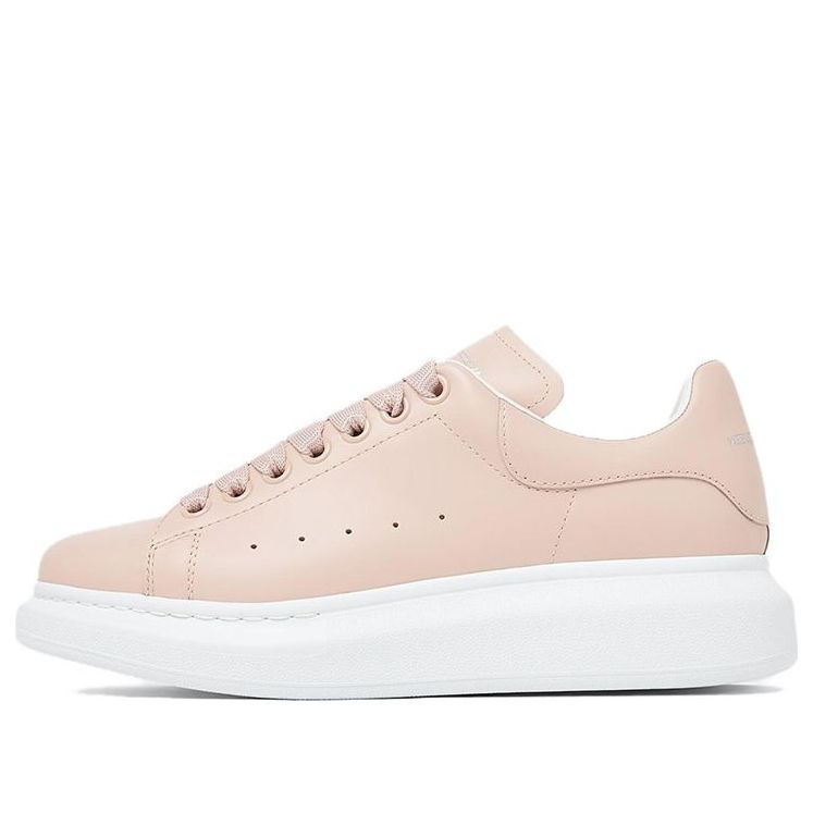 (WMNS) Alexander McQueen Oversized Larry Leather Sneakers &amp;#39;Pink White&amp;#39; 718139WHGP56856 #