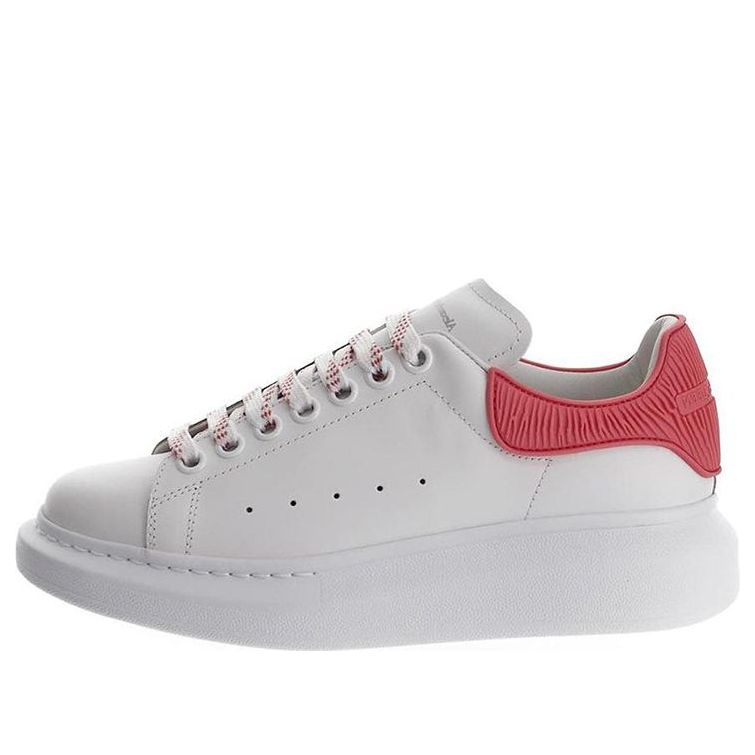 (WMNS) Alexander McQueen Oversized Shoes &amp;#39;Cream White Red&amp;#39; 718157WICGK9387 #