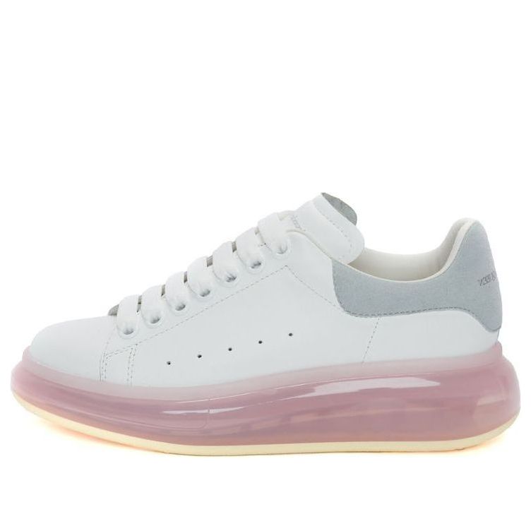 (WMNS) Alexander McQueen Oversized Sneaker &amp;#39;White Dark Grey&amp;#39; 611698WHXMA9479 #