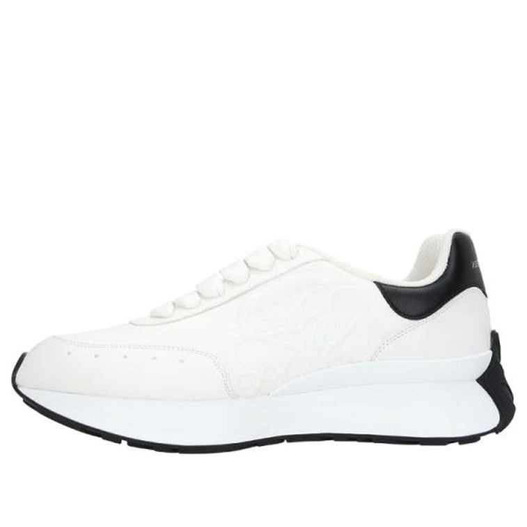 (WMNS) Alexander McQueen Sprint Runner &amp;#39;White Black&amp;#39; 687995WIC939061 #