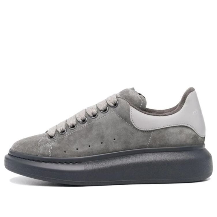 Alexander McQueen Oversized Sneaker &amp;#39;Grey Suede&amp;#39; 688520WIA511564 #