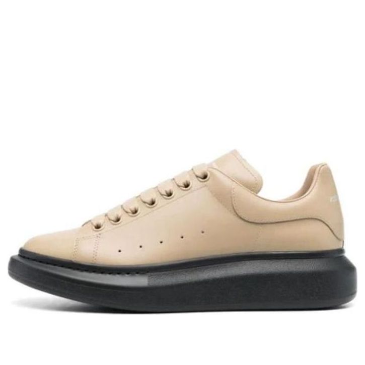 Alexander McQueen Larry Sneakers &amp;#39;Beige Black&amp;#39; 727388WHTQ49787 #