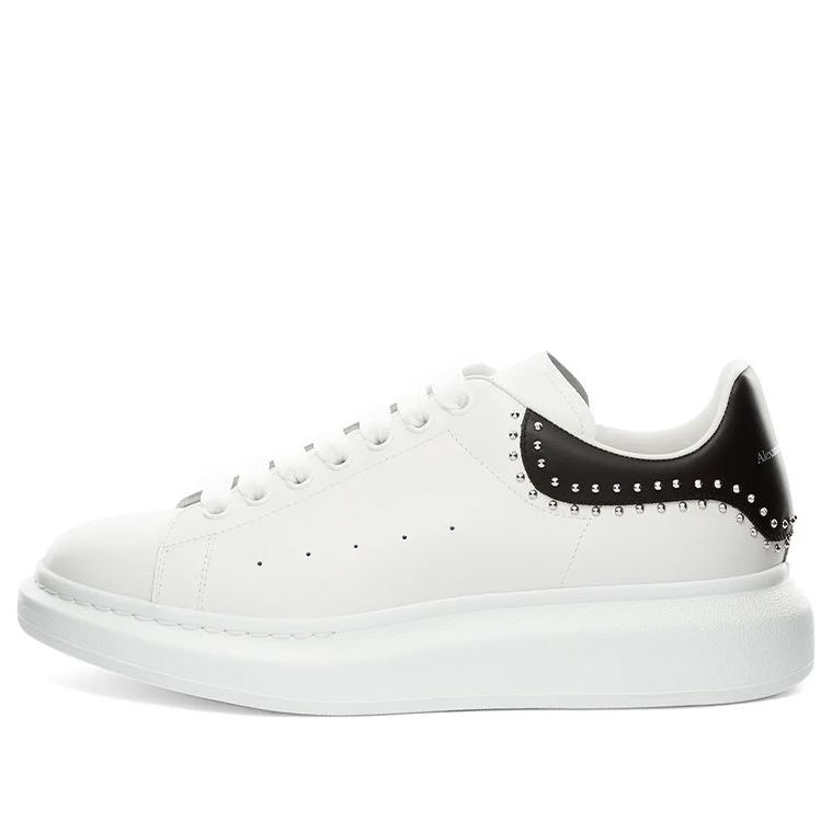 Alexander McQueen Oversized Sneaker &amp;#39;White Studs&amp;#39; 628017WHTQQ9089 #