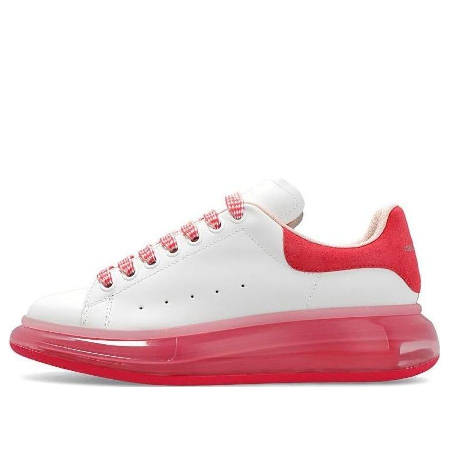 (WMNS) Alexander McQueen Oversized Sneaker &amp;#39;Ivory Red&amp;#39; 666893WHXMA9942 #