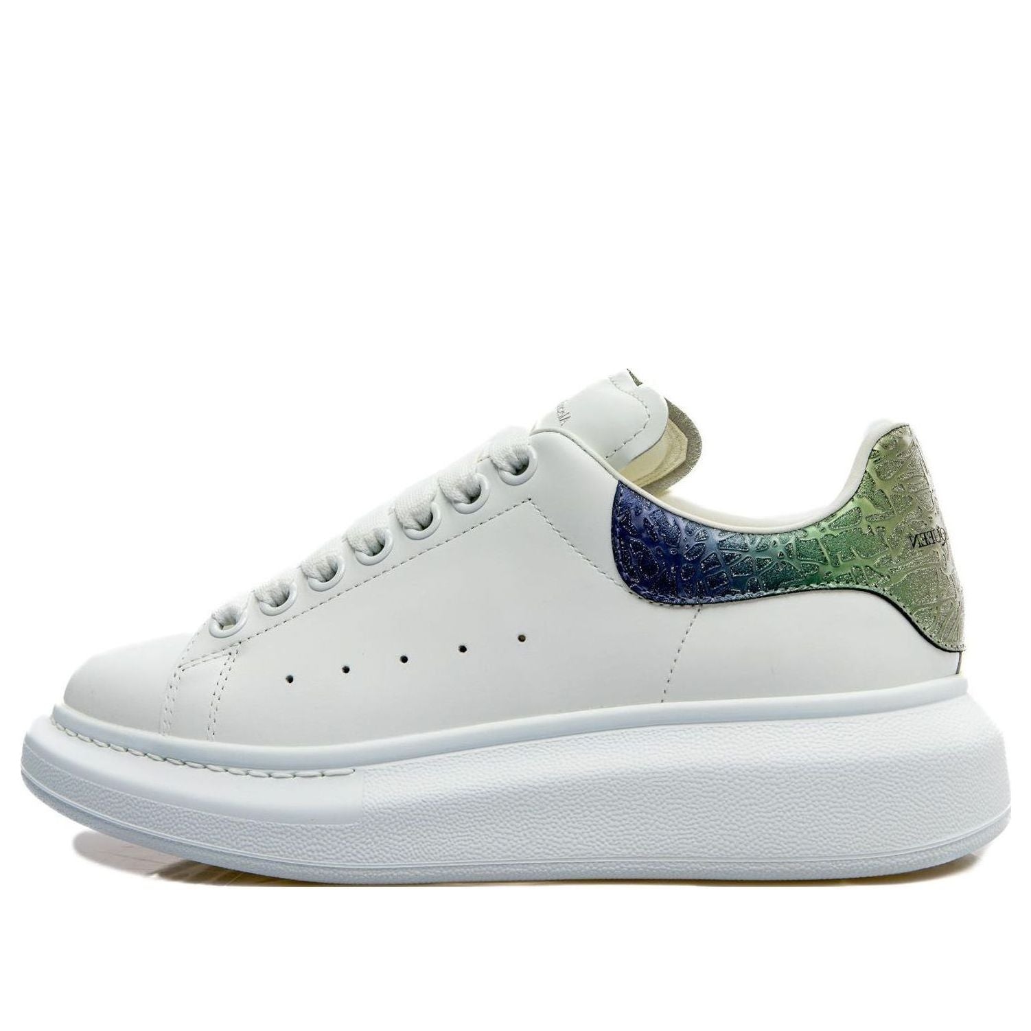 (WMNS) Alexander McQueen Oversized Shoes &amp;#39;White Opalescent&amp;#39; 718232WICYF9487 #