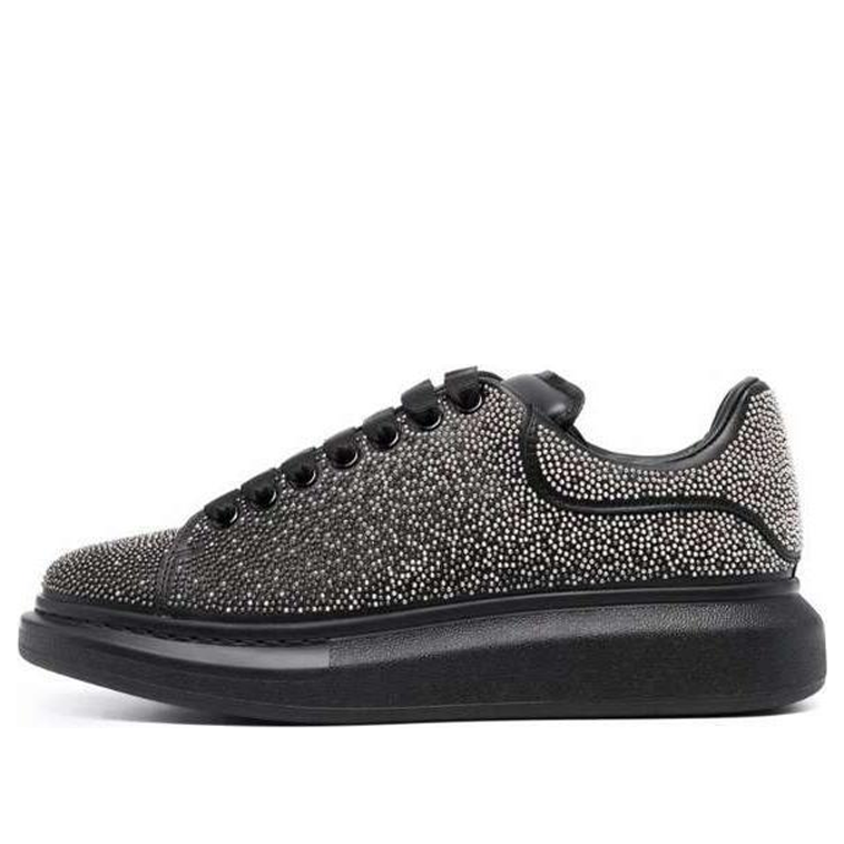 Alexander McQueen Oversized Sneaker &amp;#39;Studded Black&amp;#39; 662648WIAB41012 #