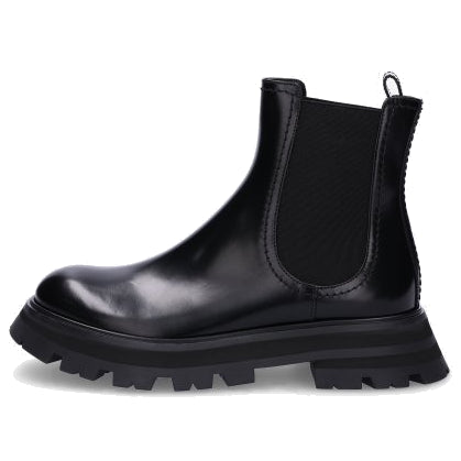 (WMNS) Alexander McQueen Wander Chelsea Boot &amp;#39;Black&amp;#39; 757487WIDU11000 #
